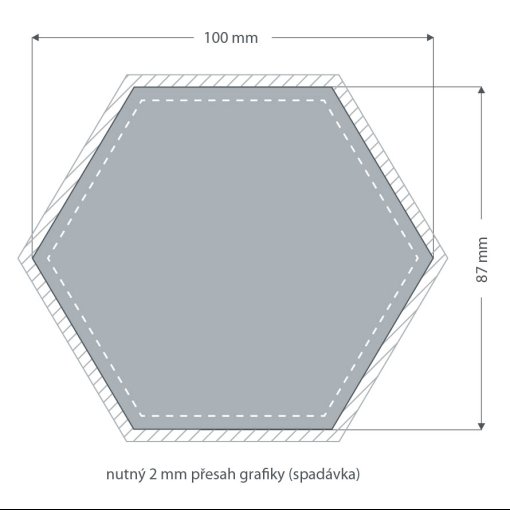 Tisk pivn�ho t�cku 100x87mm