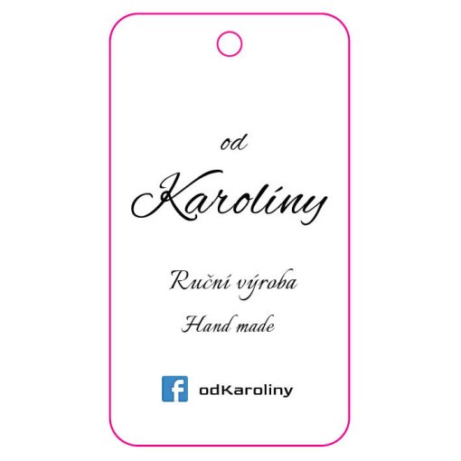 Tisk visa�ky zaoblen� rohy o rozm�ru 9x5cm