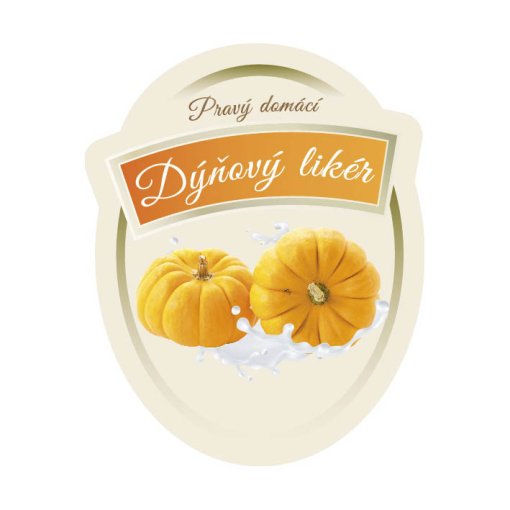 Tisk samolepky d��ov� lik�r - 75x95mm