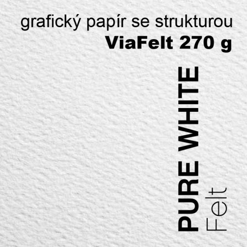 Grafick� pap�r ViaFelt natural b�l�