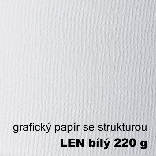 papír len